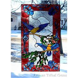 HUGE Love in the Spring Window Painting #1493651