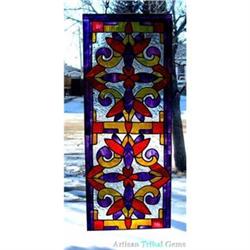 Stained Glass Painting Handcrafted Victorian   #1493652