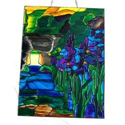 Stained glass Painting One of a Kind LANDSCAPE #1493659