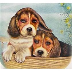 Inside Painting Snuff Bottle PUPPY DOG #1493662