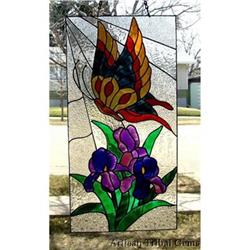 Magical BUTTERFLY Stained Glass Painting  #1493668