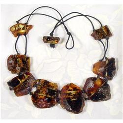 RUGGED Archaic SemiPolished Amber #1493675