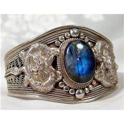 Labradorite Dragon Cuff~84g  #1493679