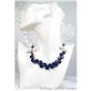 Image 1 : Sodalite Gemstone Silver Choker #1493695