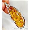Image 1 : First Class Honey BALTIC Amber  Sterling #1493708