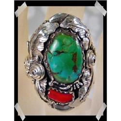 Grand Master's TURQUOISE TRIBAL Ring of Choice #1493756