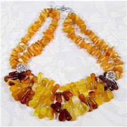 One of KIND Handcrafted Baltic Amber Choker #1493819