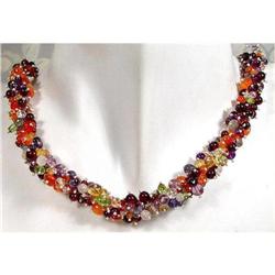 The Finest Handcrafted Multi Gemstone Choker #1493843