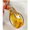 Glowing Honey Sterling Silver Baltic Amber #1493904