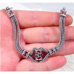 SUPER Craftsmanship ENAMEL Sterling Silver #1493921