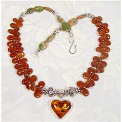 Genuine Autumn Gemstone PARADISE  Briolette #1493951