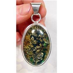 Blue Sterling Pendant~34.6GRAMS #1493957