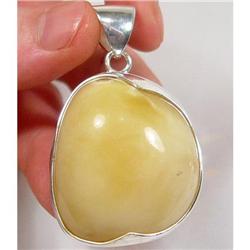 MIGHTY BUTTER Baltic Amber Sterling #1493972