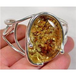 Pirate's TREASURE~ Sterling Baltic Amber #1493983