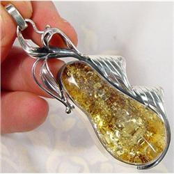 Model of PERFECTION  Baltic Amber Pendant~31 #1493985