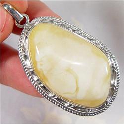 Absolute PERFECTION~Amber Sterling Pendant #1493990