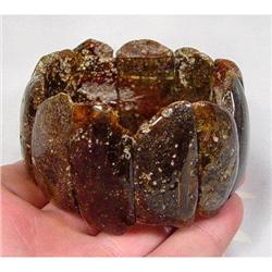 Giant Natural Baltic Amber Bracelet~63 GRAMS #1493997