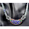 Thai Enamel Sterling Choker 50 grams of Luxury #1494021
