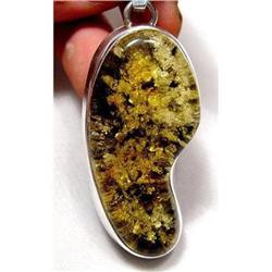 Swank Baltic amber Silver Pendant -33 GRAMS #1494056