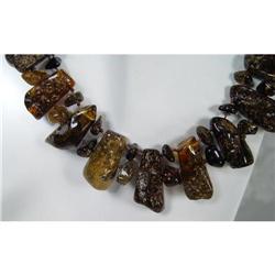 Upscale Baltic Amber Artisan Choker~35g #1494070