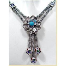 Superb~Thai Flower Choker~51 grams  #1494073