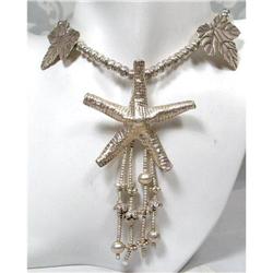 Hilltribe Artisan STARFISH Choker~82.7 grams  #1494078