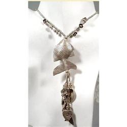 KAREN Hilltribe Artisan SILVER Choker~66.4g  #1494079