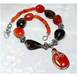 Handcrafted~Faceted Smoky Topaz~156grams  #1494081