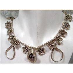 Phenomenal Hilltribe Silver Choker~71grams  #1494088