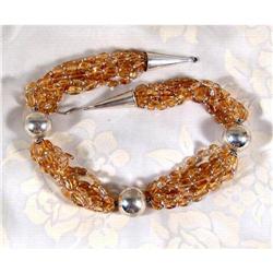 Bold Silver~Carnelian Necklace~125grams #1494095