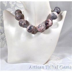 CHUNKY pink opal Gemstone Necklace~300 GRAMS #1494121