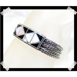 FABULOUS THAI Sterling MOP Inlay Bracelet for #1494158