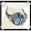 Image 1 : Sparkling Natural Labradorite GEMSTONE Sterling#1494160