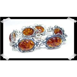 Classy Honey BALTIC Amber Bracelet of SUPERB #1494162