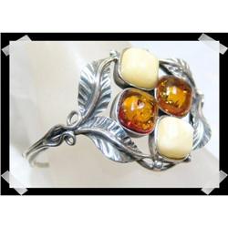 POLISH Designer Cognac Butter Baltic Amber #1494170