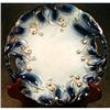 Image 1 : Flow BLUE Lily of the VALLEY Plate - ANTIQUE - #1494282