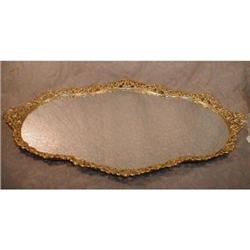 Mirror PLATEAU Dresser Tray LARGE - Vintage - #1494294