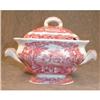 Image 1 : MASONA Vista SAUCE Tureen -PINK Transferware- #1494305