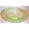 Image 1 : Green Tiffin Sylvan Depression Center Bowl #1494442