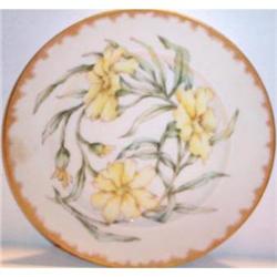 Hand painted, Floral Decorated, Bavarian Plate #1494482
