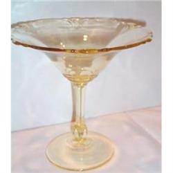 Sahara Heisey Empress Footed Compote #1494497