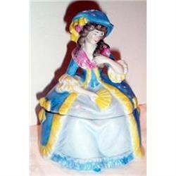 German Figural Powder Jar #1494502