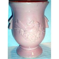 McCoy Pink Bird Decorated Vase #1494511