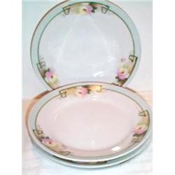 Four Hand Painted Nippon Plates #1494513