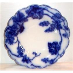 Johnson Brothers Flow Blue Warwick Soup Bowl #1494530