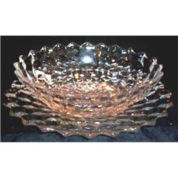 Fostoria American RARE Sauce Boatand Underplate#1494542