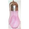 Fenton Silver Plated Pink Swirl Sugar Shaker #1494602