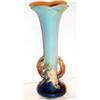 Roseville Appleblossom Blue Bud Vase #1494606
