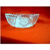 Image 1 : EUROPIAN CUT GLASS NAPPY (SMALL BOWL-NUT DISH) #1494650