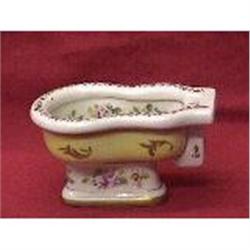 Sevre porcelain miniature bath tub #1494729